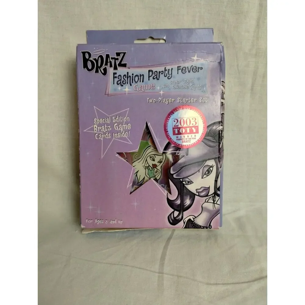 Bratz Fashion Party Fever Card Game 2-Player Starter Set Deck CCG TCG New!